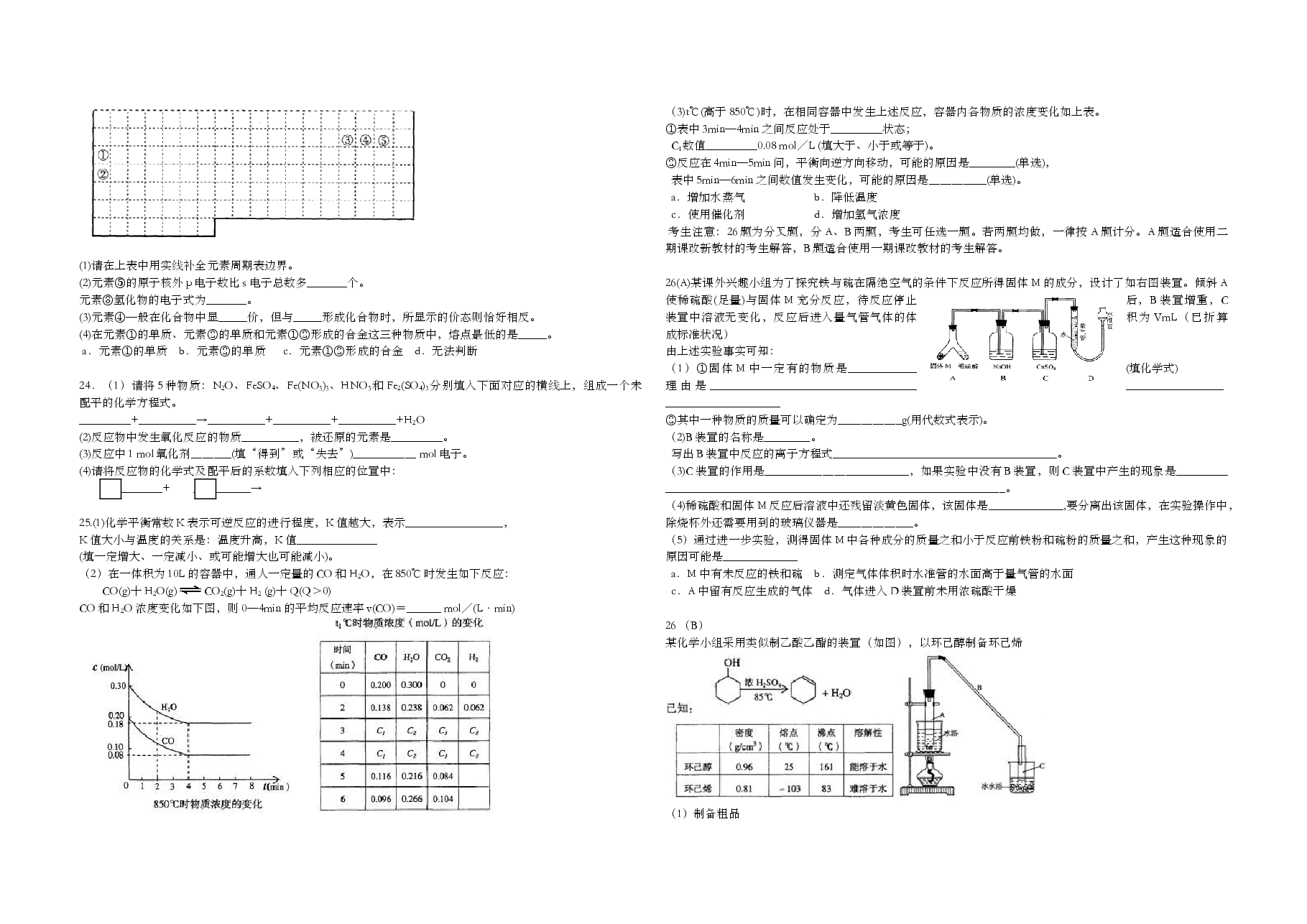 2006年上海市高考化学试题.doc,第3页预览