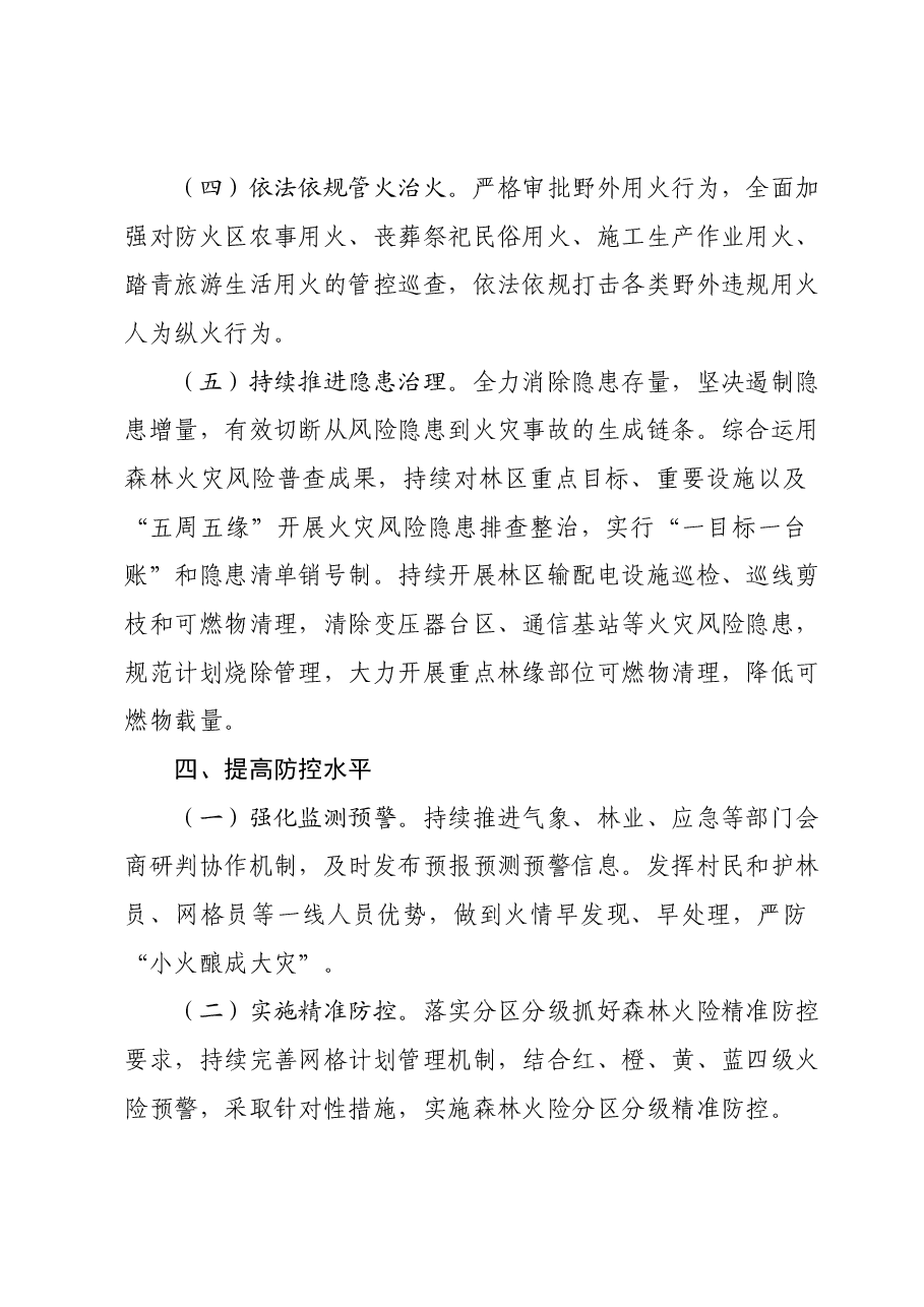 某镇2024年森林防灭火工作要点.docx,第4页预览