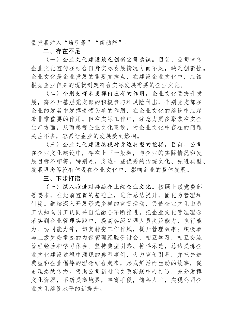 公司企业文化建设情况的报告.docx，第3页预览
