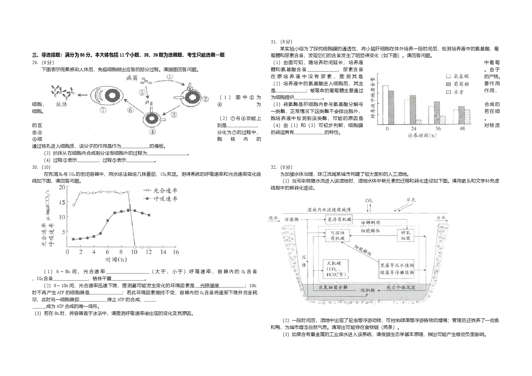 2009年广东高考生物(原卷版).doc,第3页预览