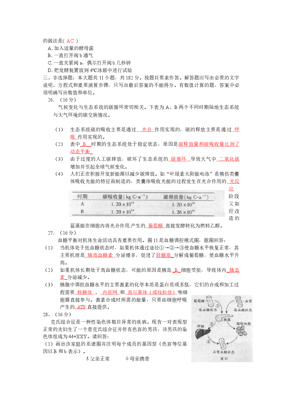 2010广东高考理综生物试卷及答案.docx,第2页预览