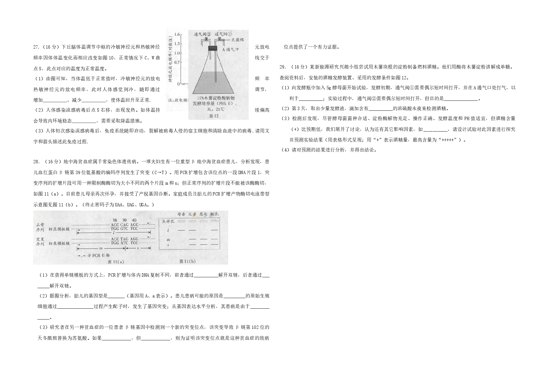 2013年广东高考生物(原卷版).docx,第2页预览