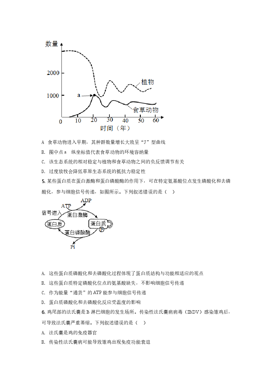 2021年湖南省新高考普通高中学业水平选择性考试(湖南生物卷)含答案解析.doc,第2页预览