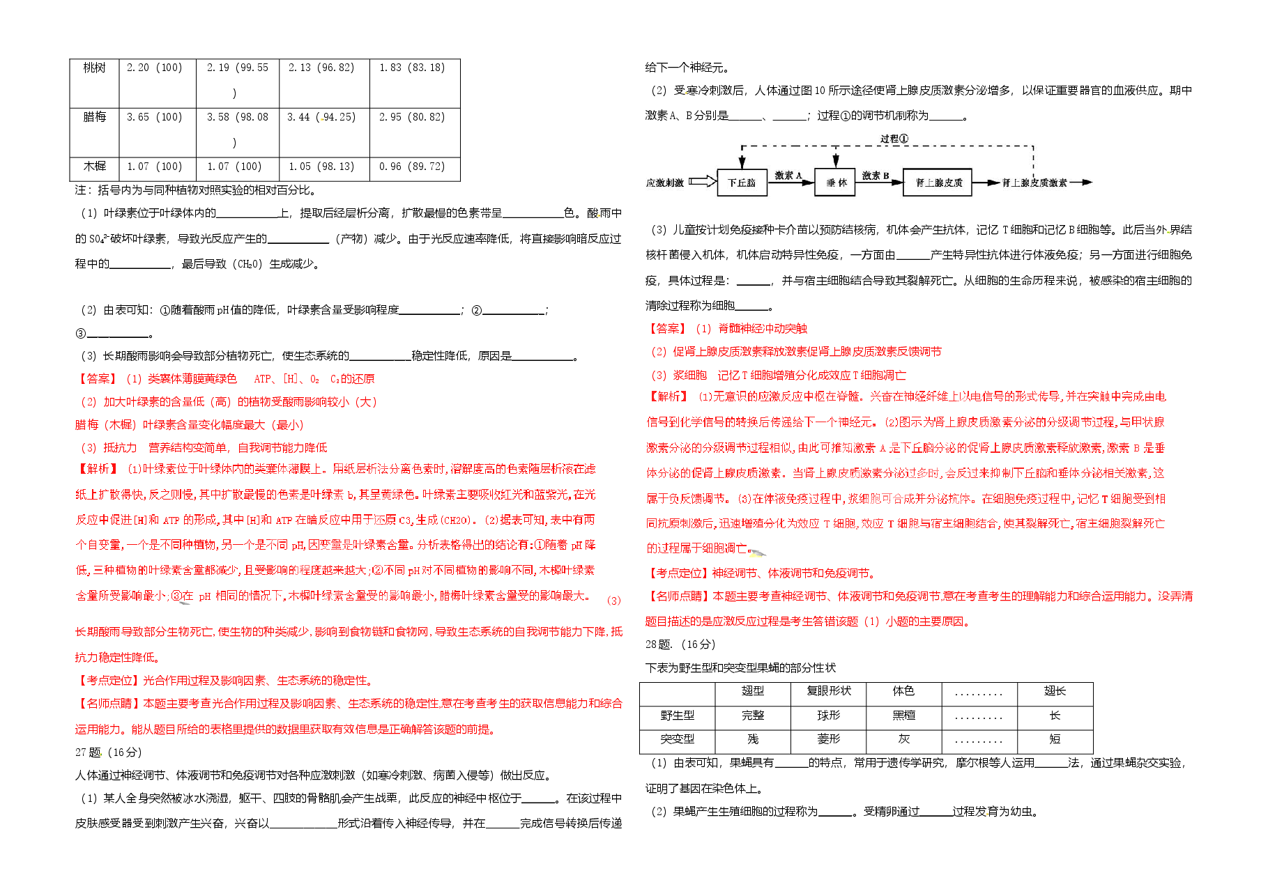 2015年广东高考生物试题及答案.doc,第3页预览
