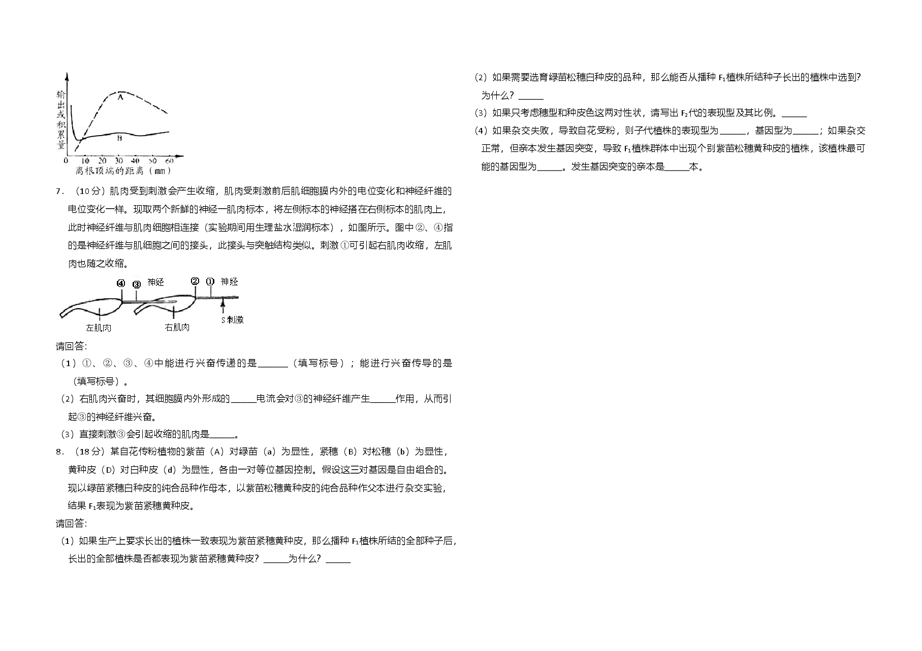 2008年全国统一高考生物试卷(全国卷ⅰ)(含解析版).doc,第2页预览