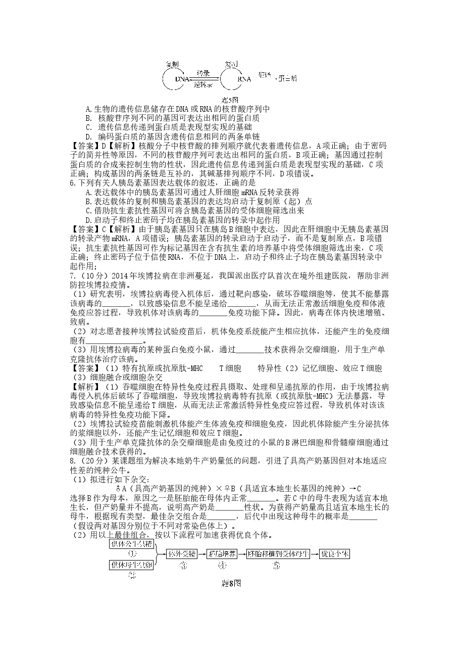 2015年高考重庆高考理综生物试题含答案word版.docx,第2页预览
