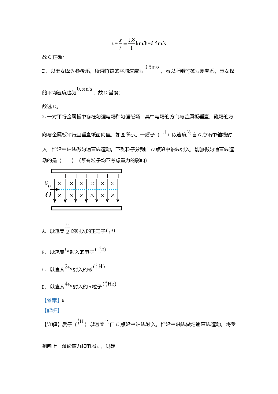 2021年高考物理(福建卷)含解析版.doc,第2页预览