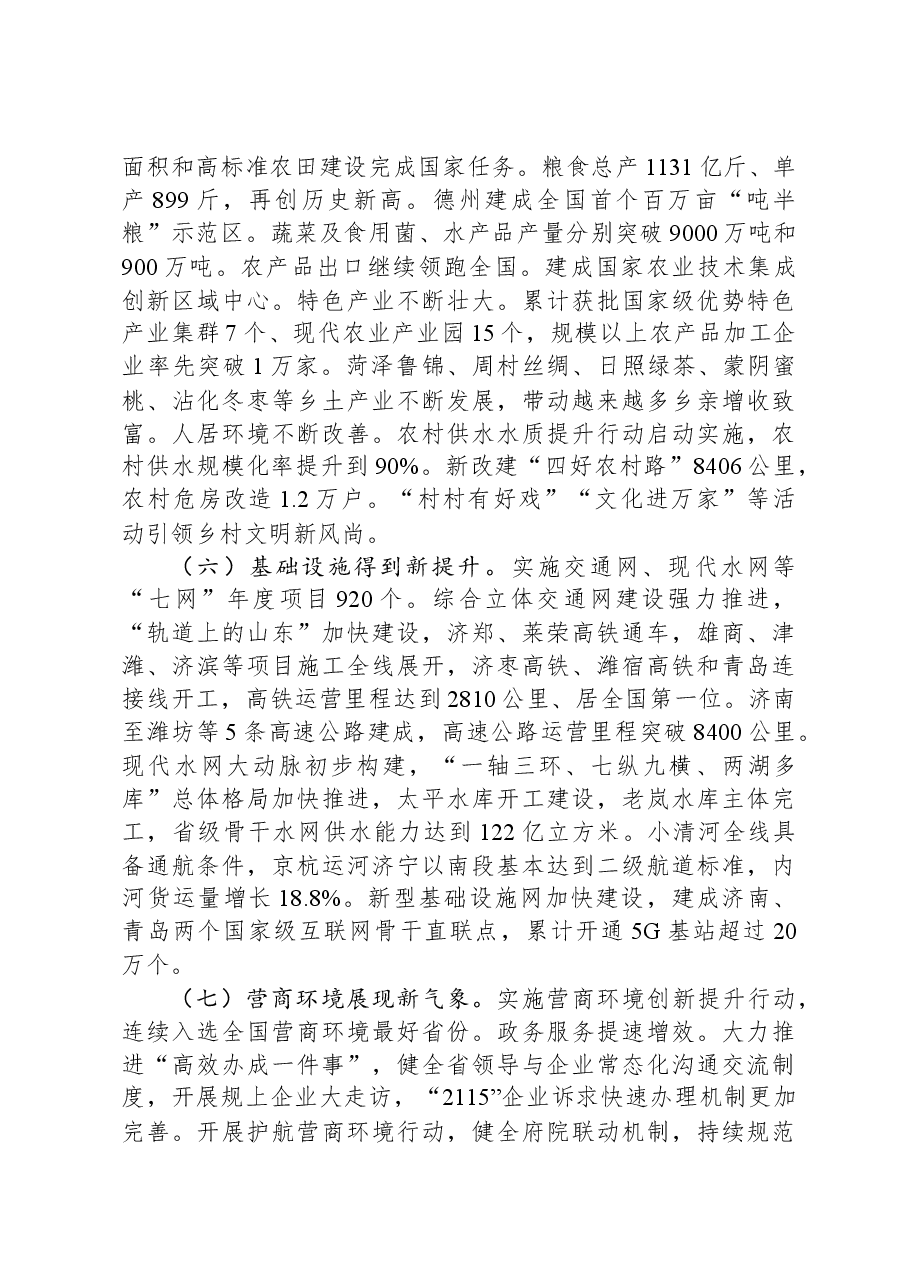 2024年山东省政府工作报告.docx,第4页预览