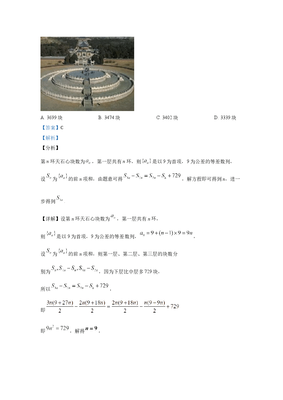2020年高考真题——数学试卷(理科)(新课标Ⅱ)(解析版) .doc,第3页预览