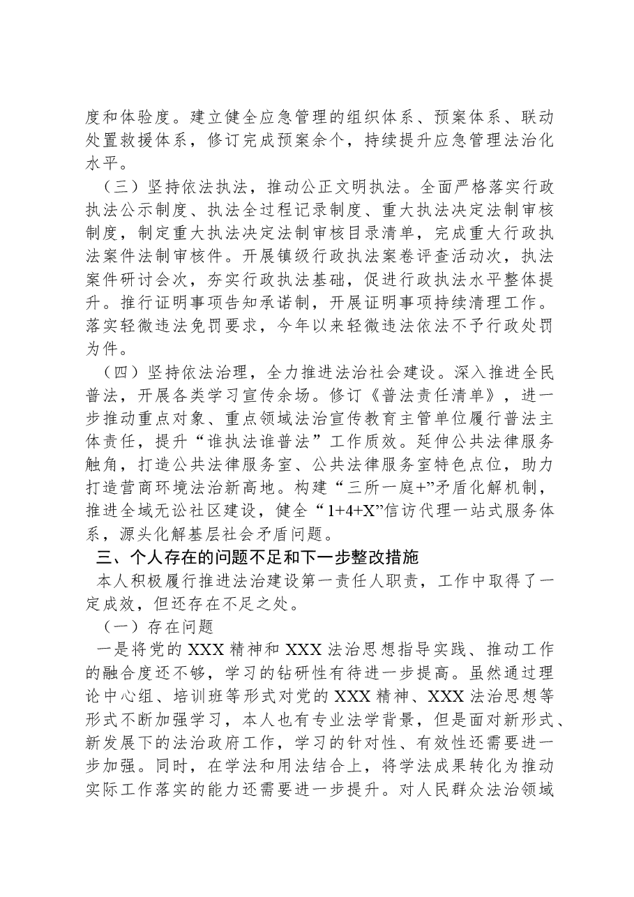 镇长专题述法报告.docx,第2页预览