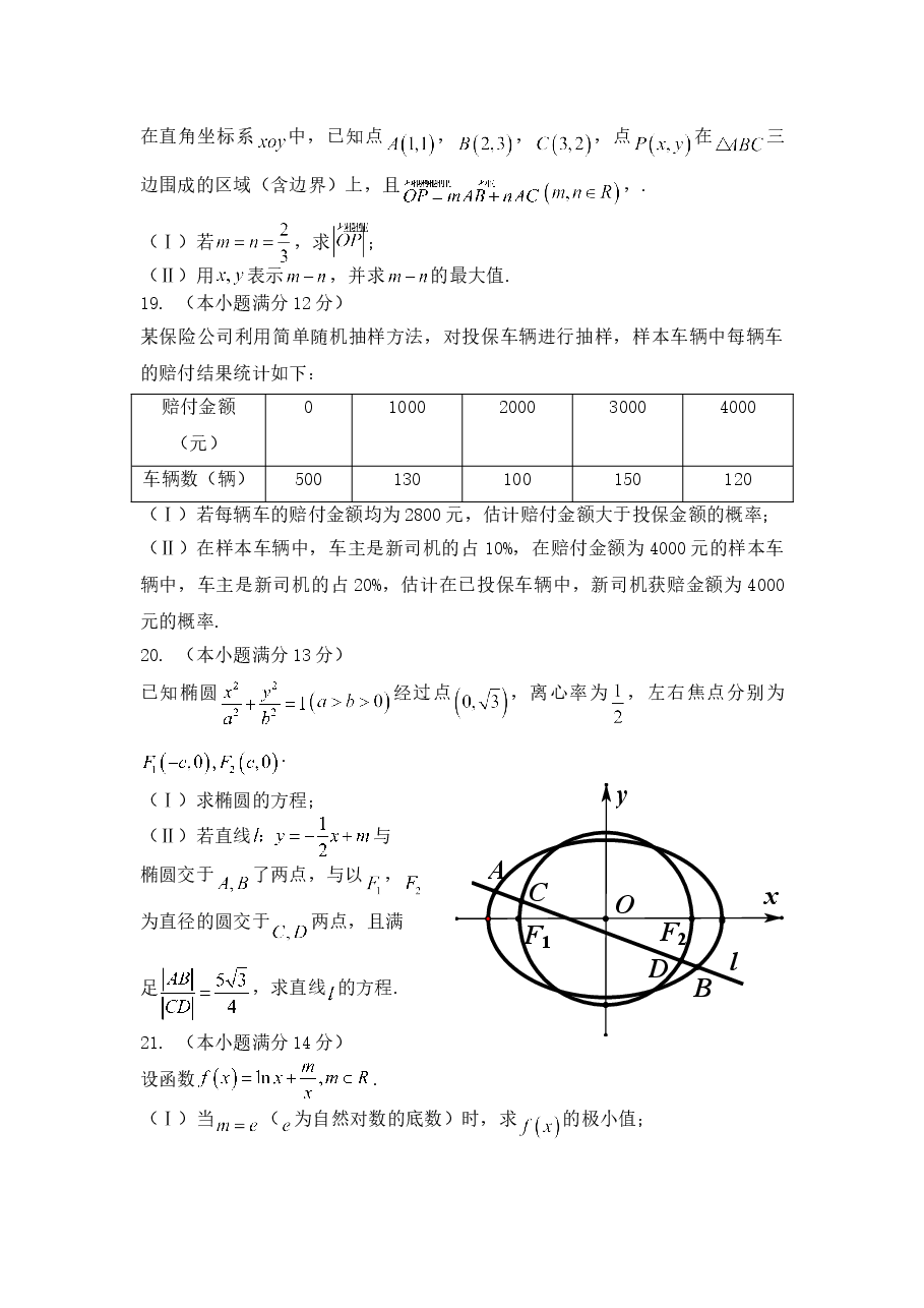 2014年高考文科数学陕西卷试题与答案.doc,第4页预览