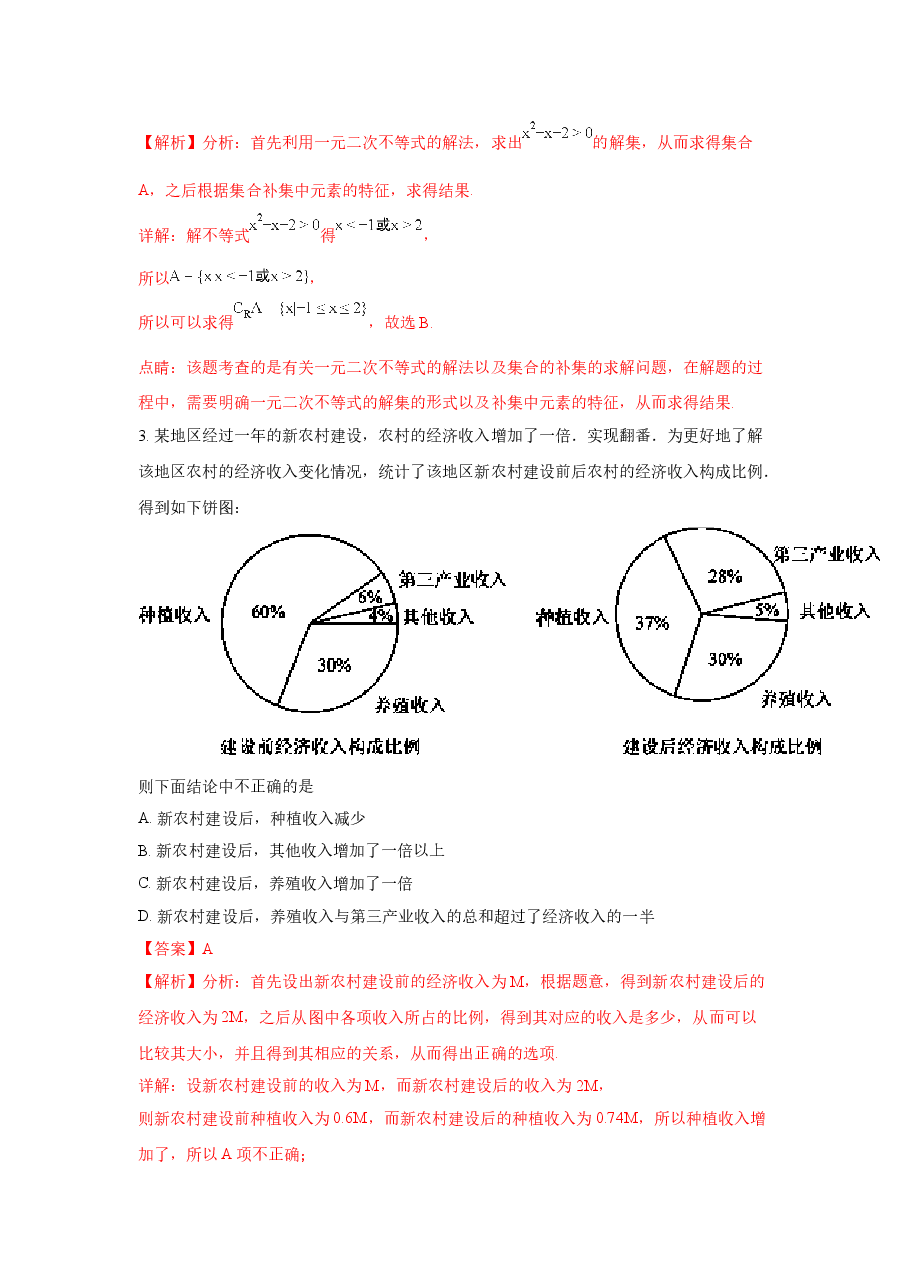 2018年江西高考理数真题及解析.doc,第2页预览
