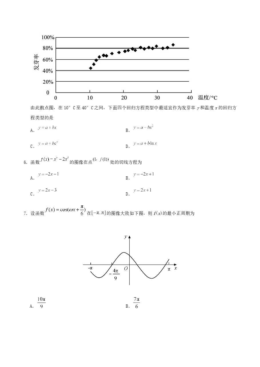 2020年江西高考理数真题及答案.doc，第2页预览