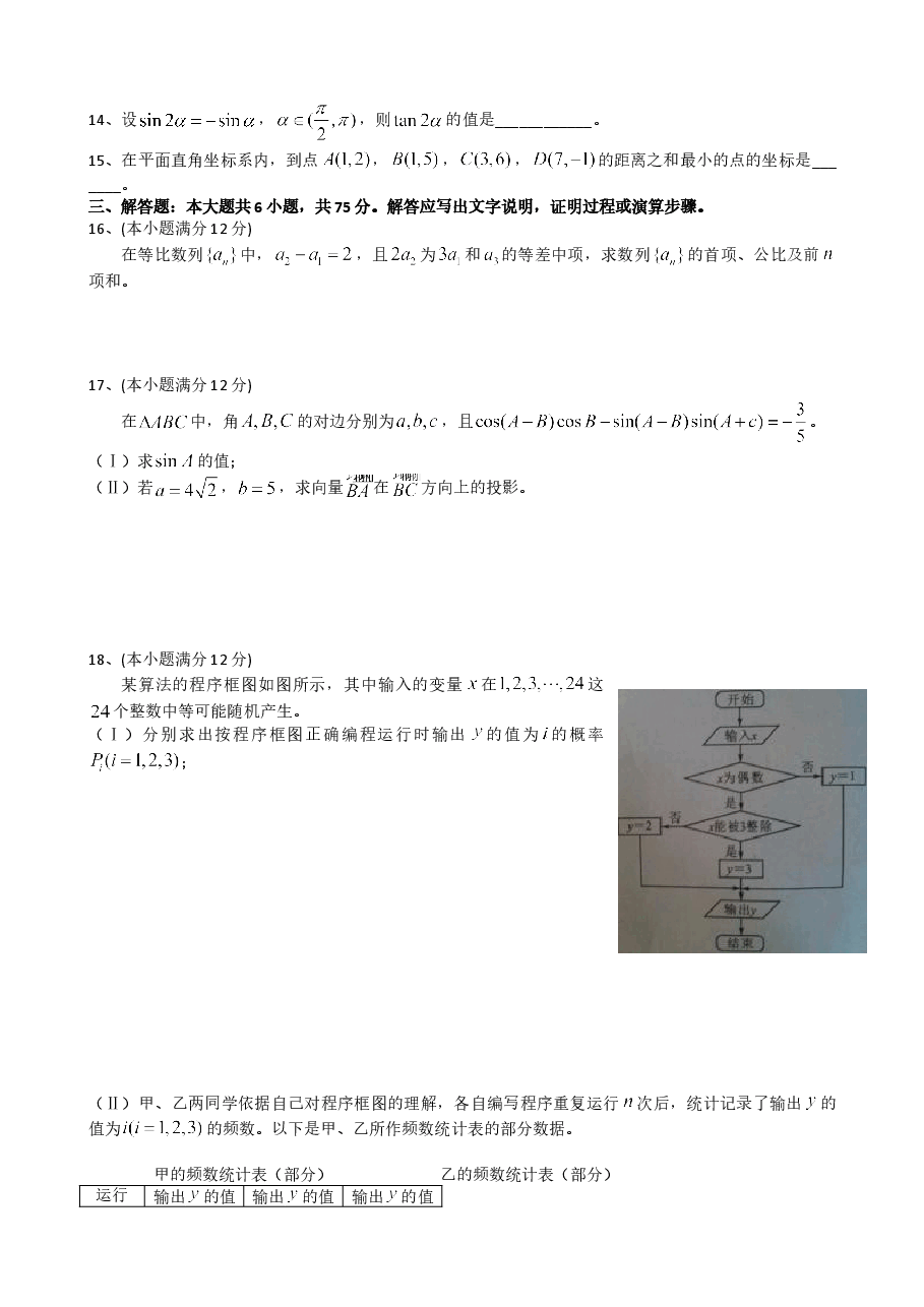 2013年四川高考文科数学试卷(word版)和答案.doc,第3页预览