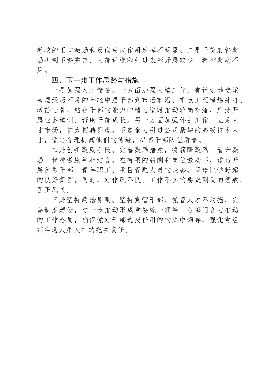 国企党委2023年度选人用人工作专题报告.docx,第4页预览