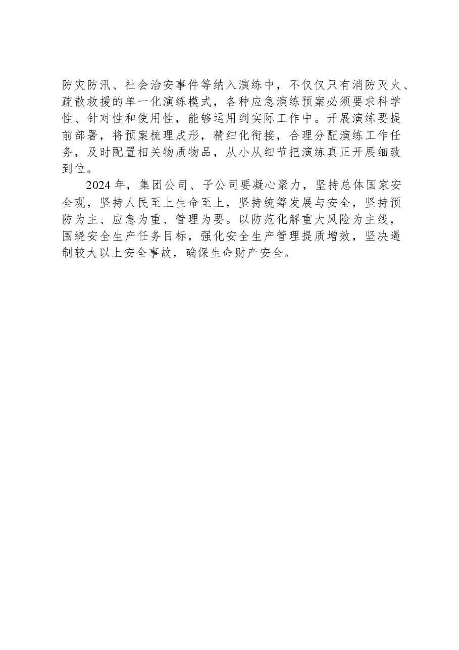 国有企业安全部、环保部2024年安全生产工作要点.docx,第4页预览