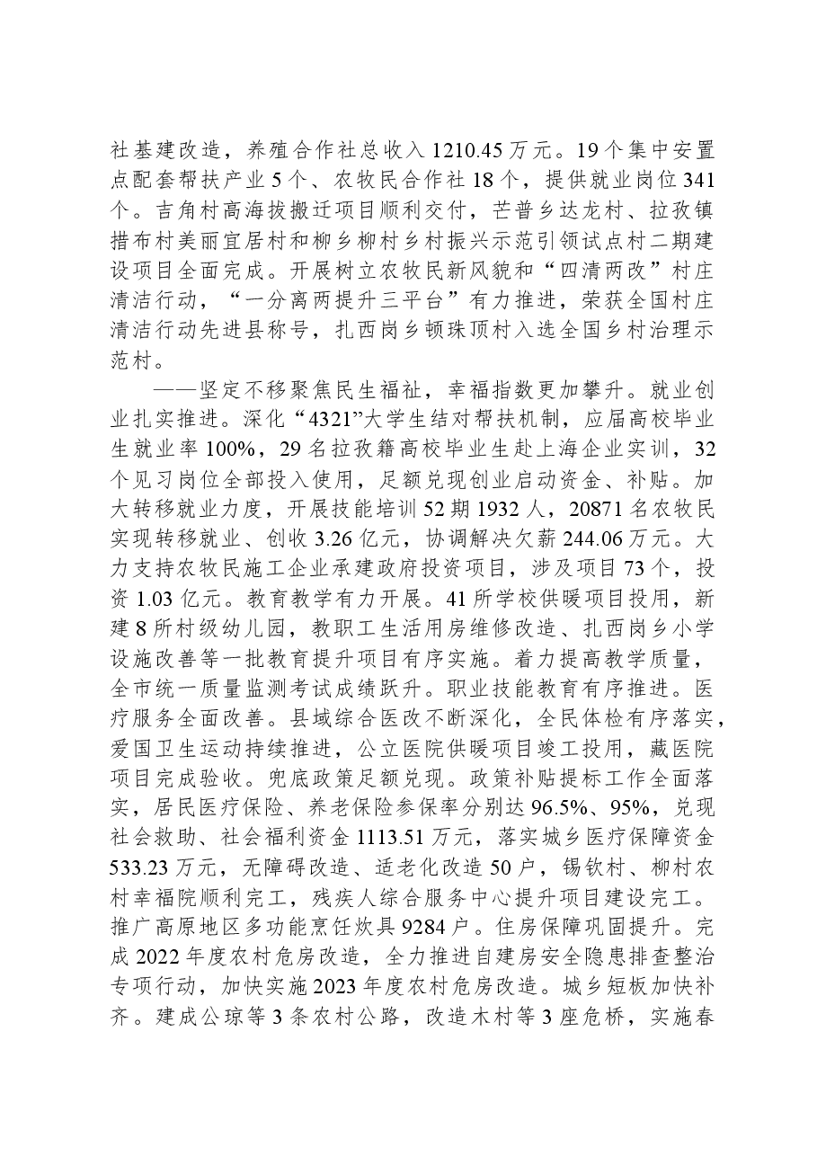 2024年拉孜县政府工作报告.docx，第4页预览