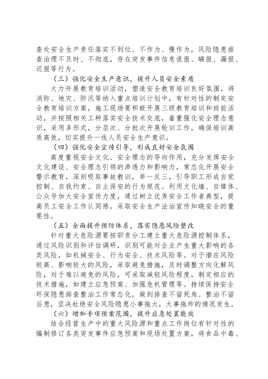 国有企业安全部、环保部2024年安全生产工作要点.docx,第3页预览