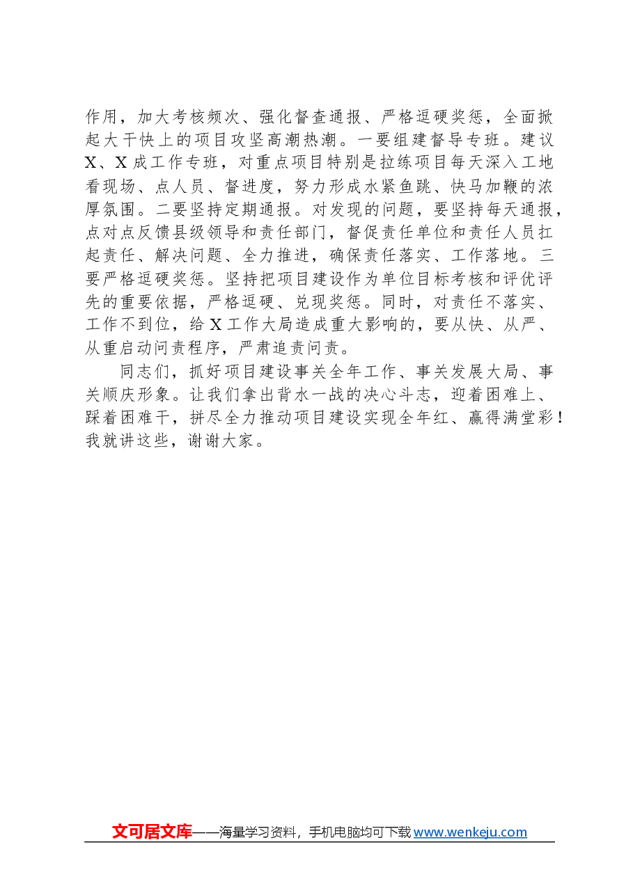 领导在重点项目工作推进会上的讲话.docx,第3页预览