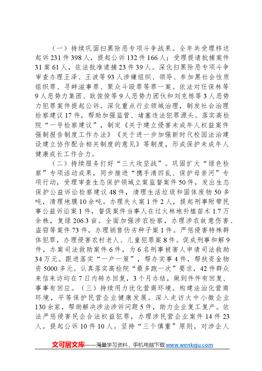 2023年度政法委员述职述廉报告.docx，第3页预览