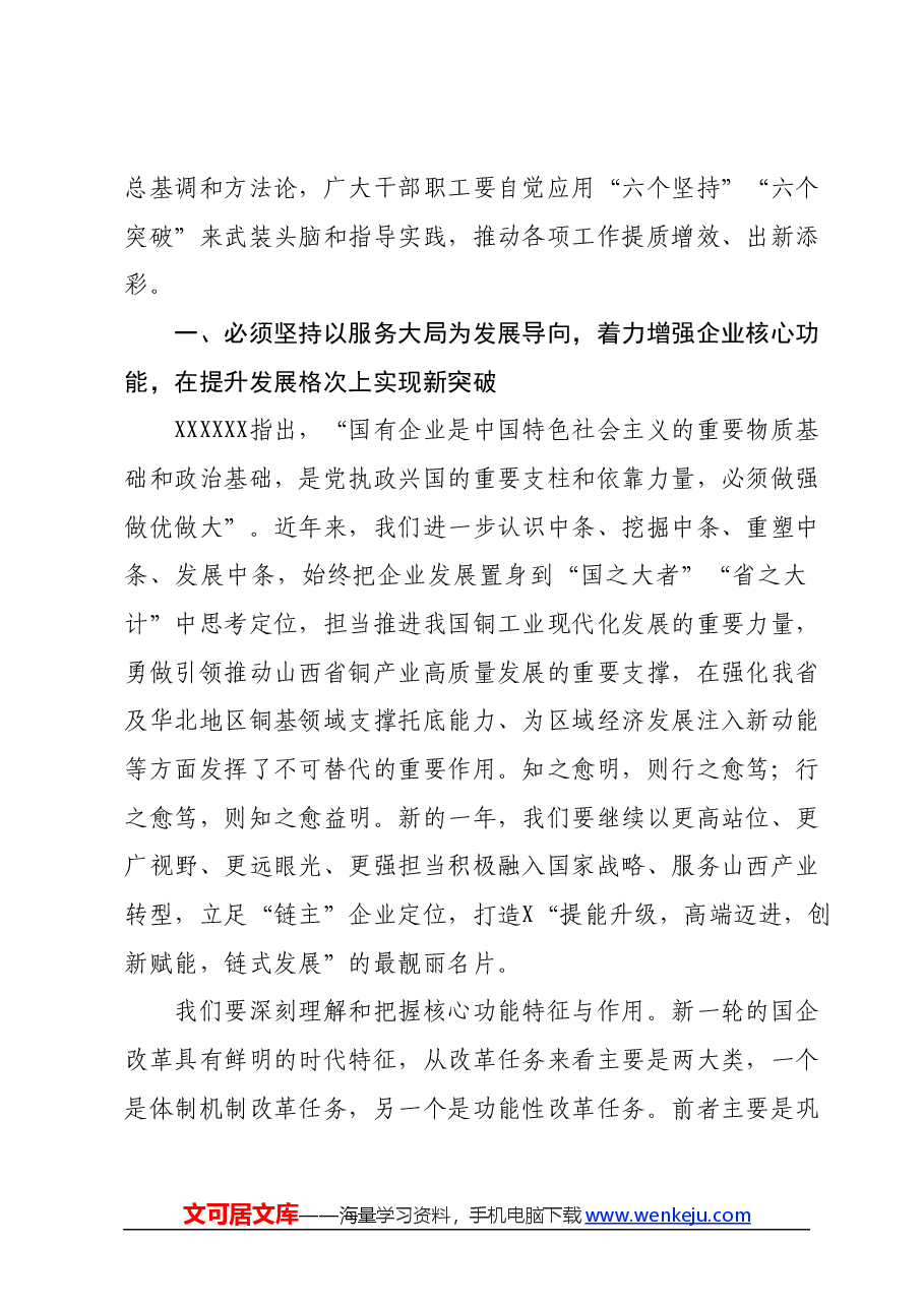党委书记、董事长在集团职代会上的讲话.docx,第4页预览
