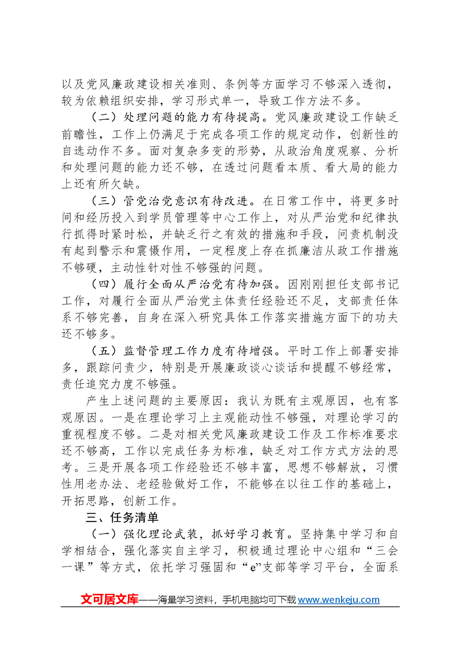 2023年度党支部书记述责述廉报告.docx,第3页预览