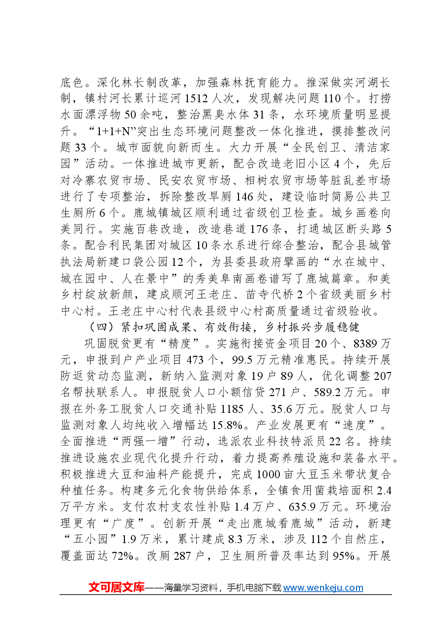 2024年鹿城镇政府工作报告.docx,第3页预览