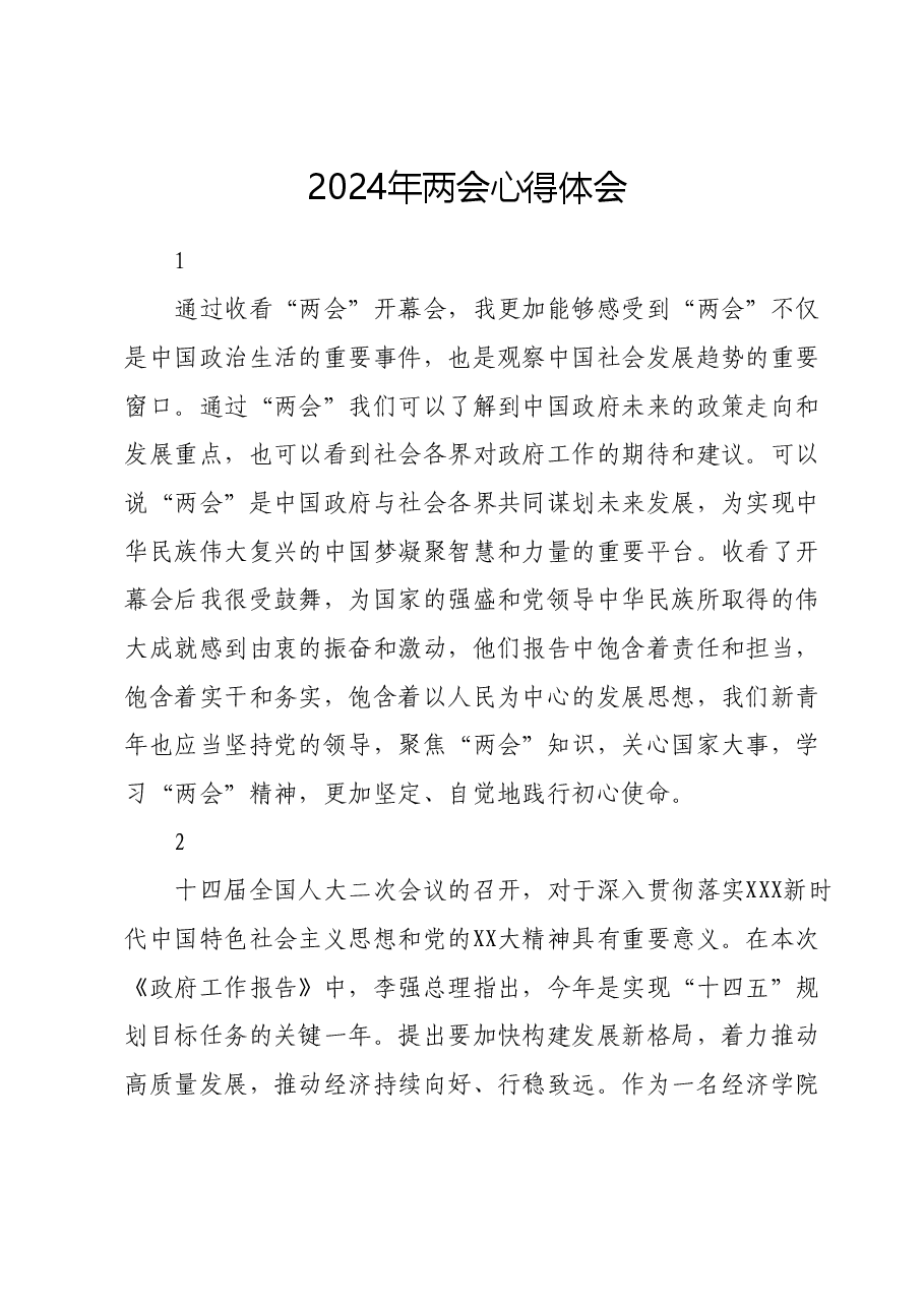 2024年两会心得体会.docx，第1页预览
