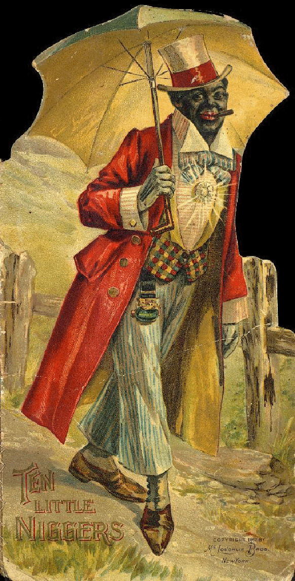 Ten Little Niggers (c.1897 Board Book Edition.McLoughlin Bros)(1).1897 Board Book Edition.McLoughlin Bros).pdf,第1页预览