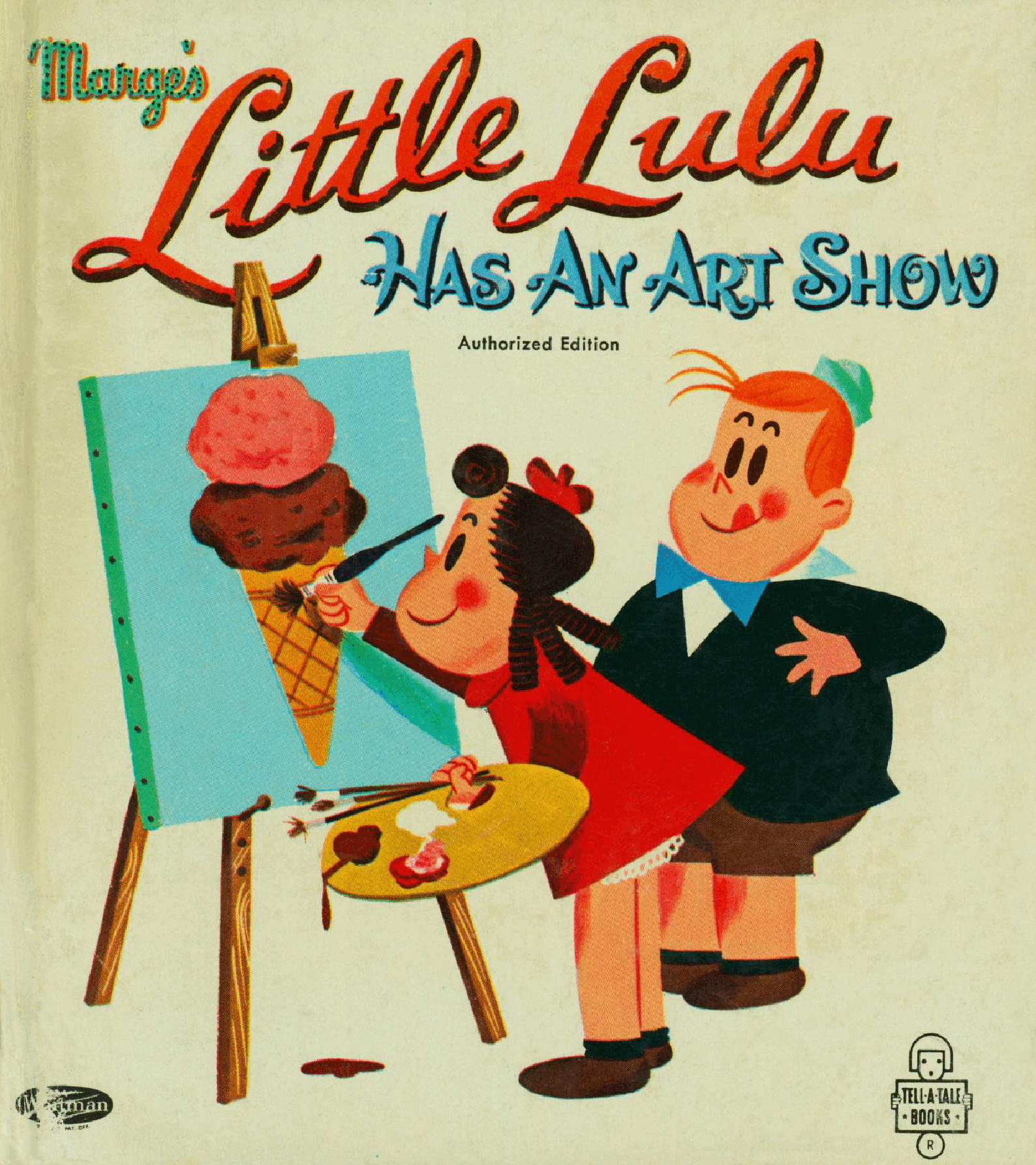 Tell-A-Tale 2622 - Marge's Little Lulu Has An Art Show (1964) (goldengems).pdf,第1页预览