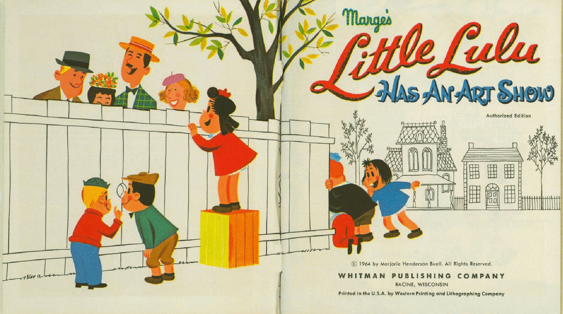 Tell-A-Tale 2622 - Marge's Little Lulu Has An Art Show (1964) (goldengems).pdf,第2页预览