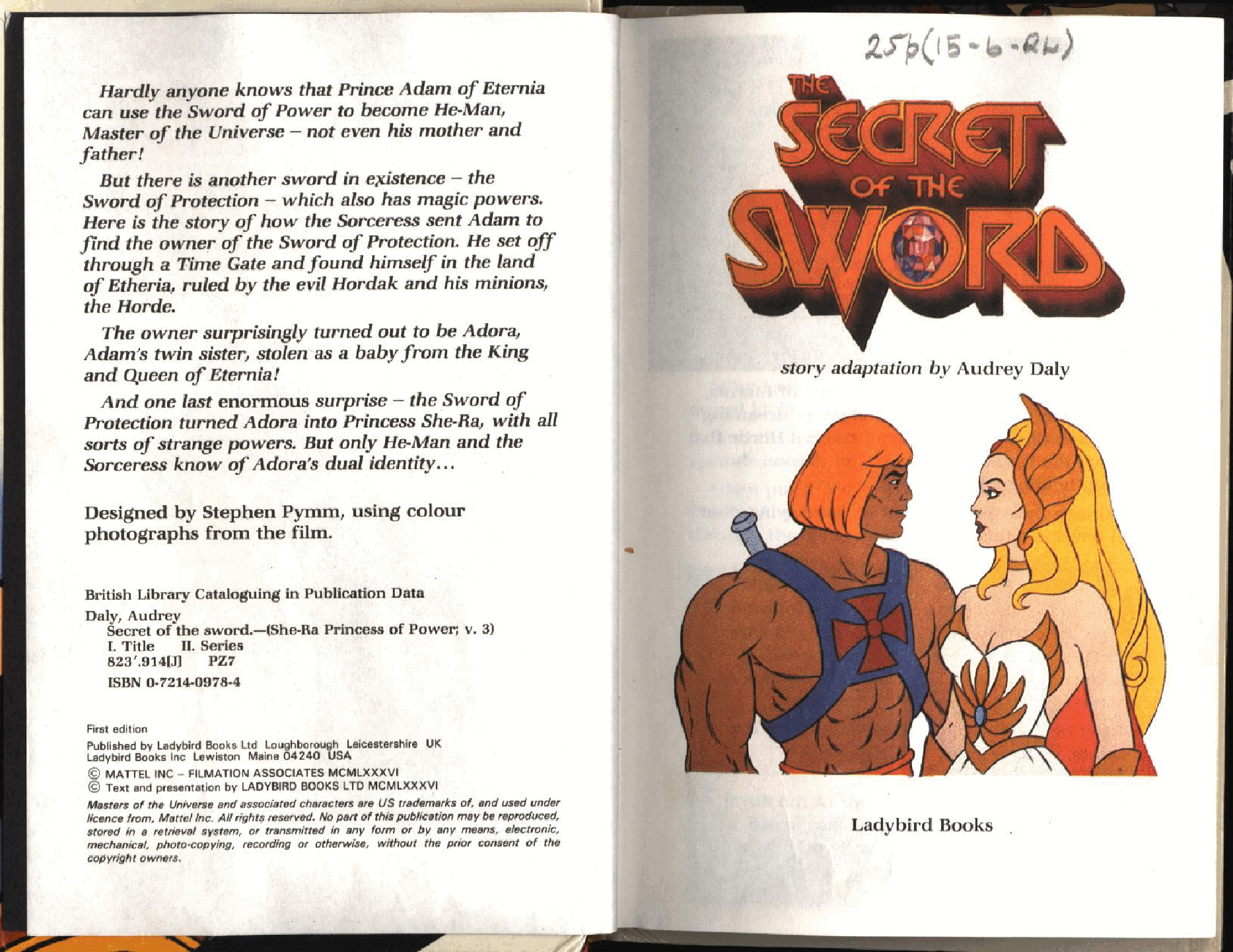 The Secret of the Sword (1986.Ladybird) (Masters of the Universe).pdf,第3页预览