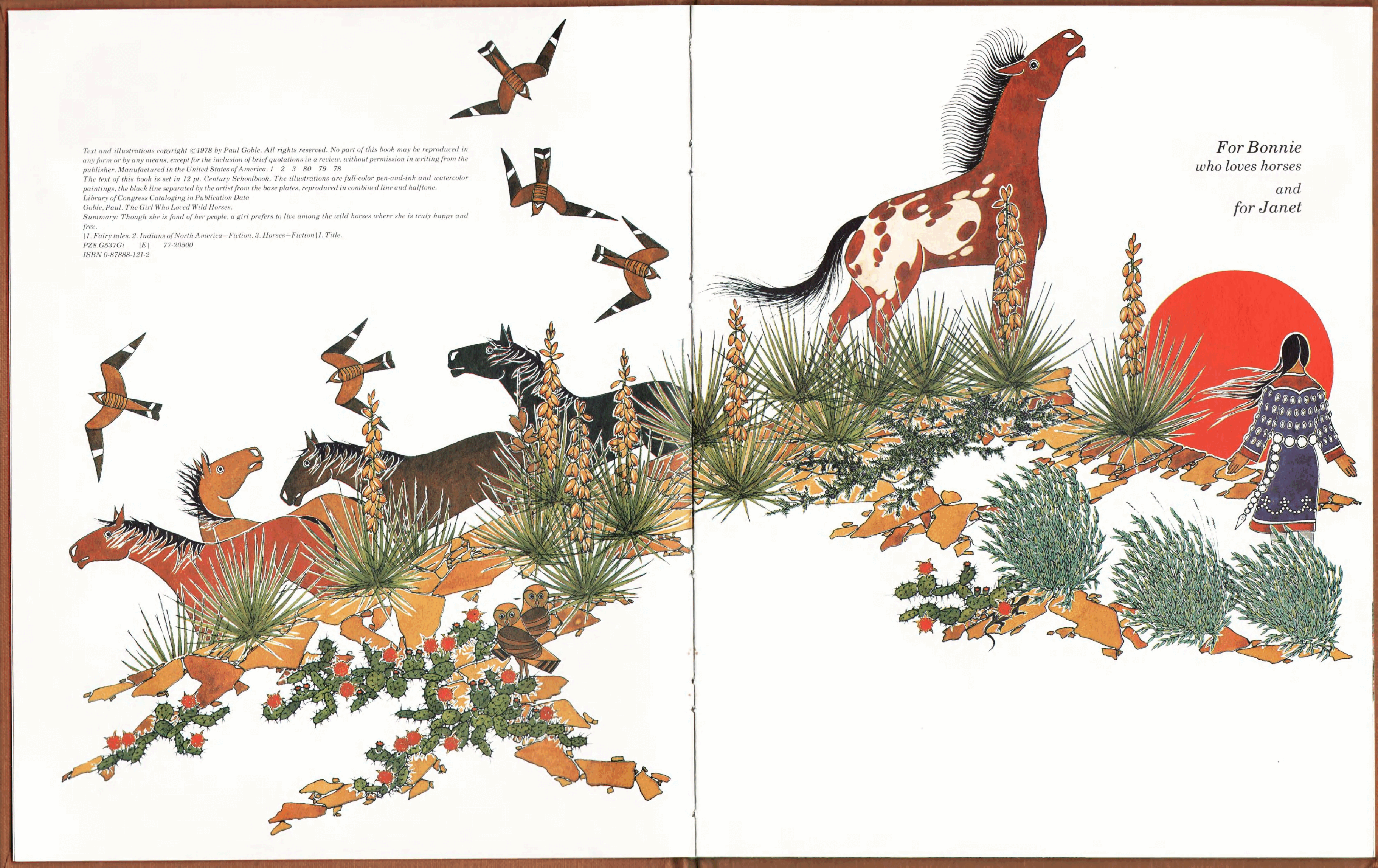 The Girl Who Loved Wild Horses (1978.Bradbury Press) (missing dustjacket).pdf,第4页预览