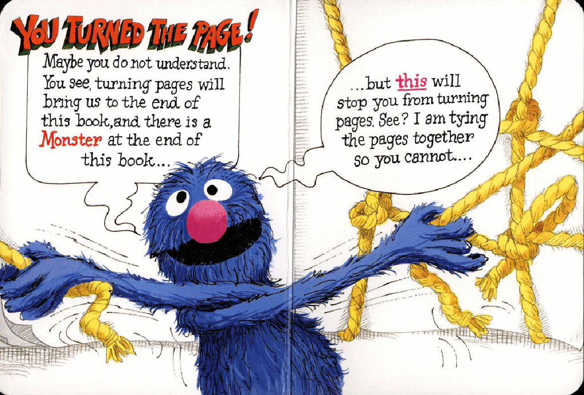 The Monster At The End Of This Book (CTW) (2000) (Sesame Street) (Rumplestiltskin-DCP).pdf,第4页预览