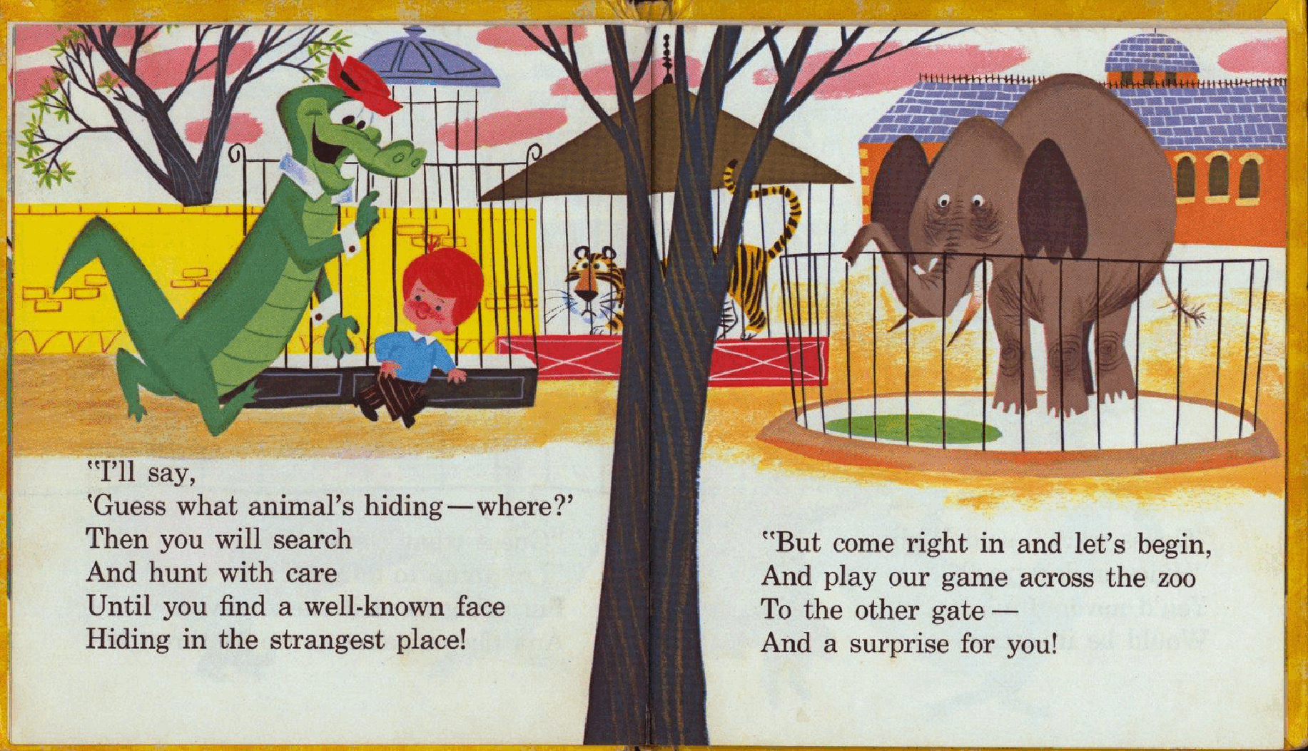 Tell-a-Tale #2506 - Hanna-Barbera's Wally Gator - Guess What's Hiding at the Zoo.pdf,第3页预览