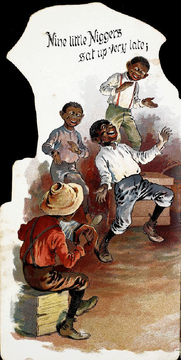 Ten Little Niggers (c.1897 Board Book Edition.McLoughlin Bros)(1).1897 Board Book Edition.McLoughlin Bros).pdf,第4页预览