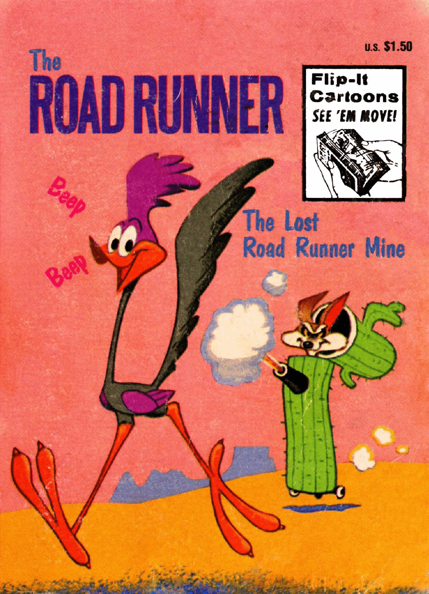 The Road Runner - The Lost Road Runner Mine(1975)(Whitman Little Big Book).pdf,第1页预览