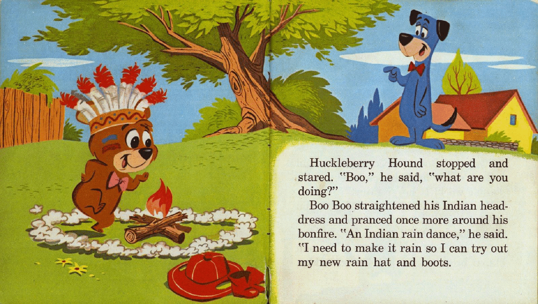 Tell-A-Tale #2611 - Hanna-Barbera's Huckleberry Hound - The Rainmaker.pdf,第3页预览
