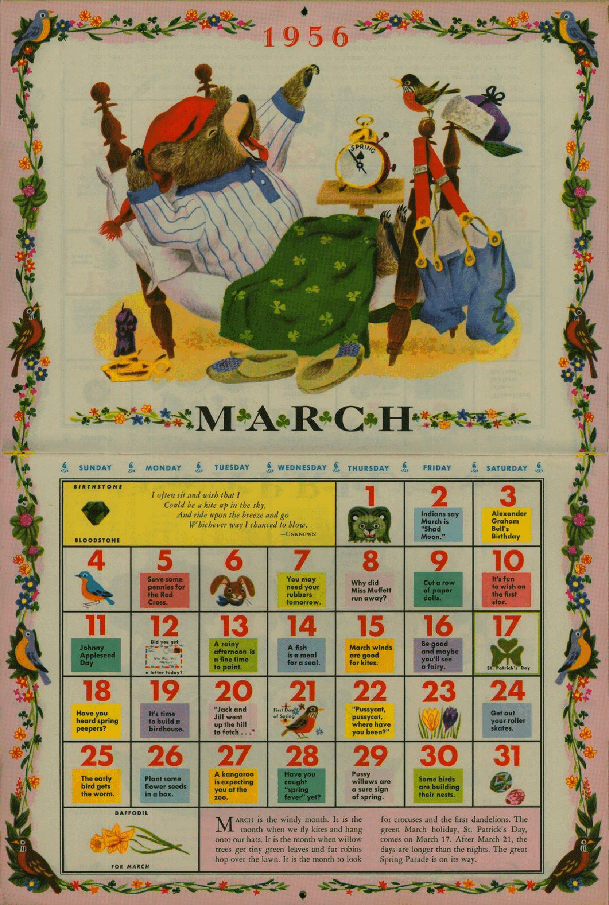 The Golden Calendar 1956 (1955) (Richard Scarry) (goldengems).pdf，第4页预览