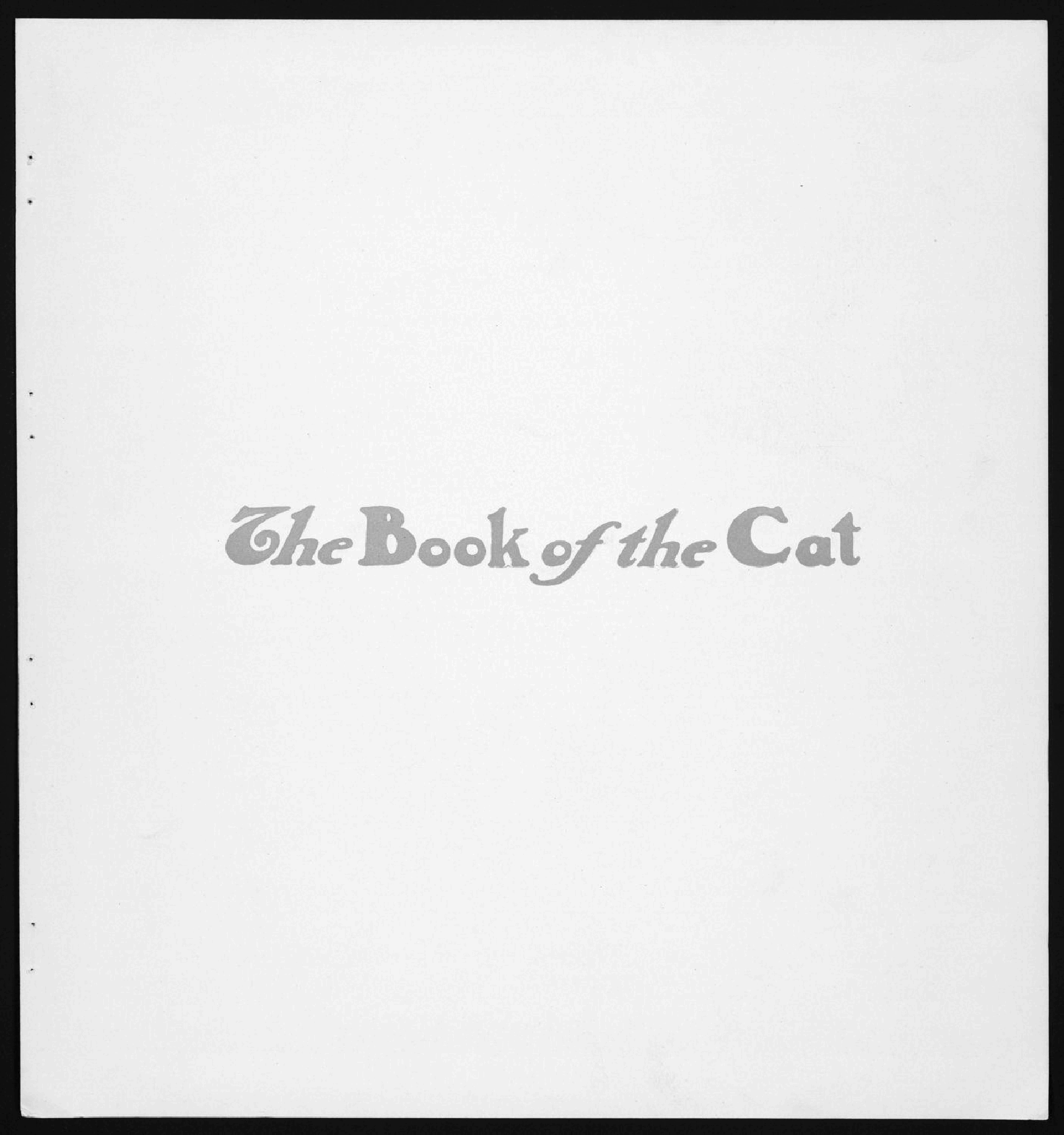 The Book Of The Cat (1903) (ICDL).pdf,第2页预览