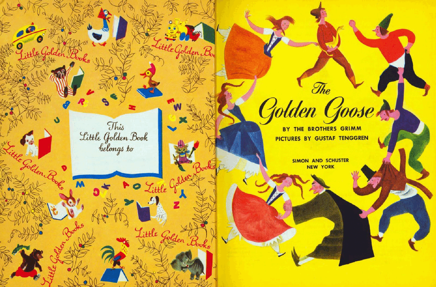 Tenggren's The Golden Goose (1954) (Little Golden Book) (goldengems).pdf,第2页预览