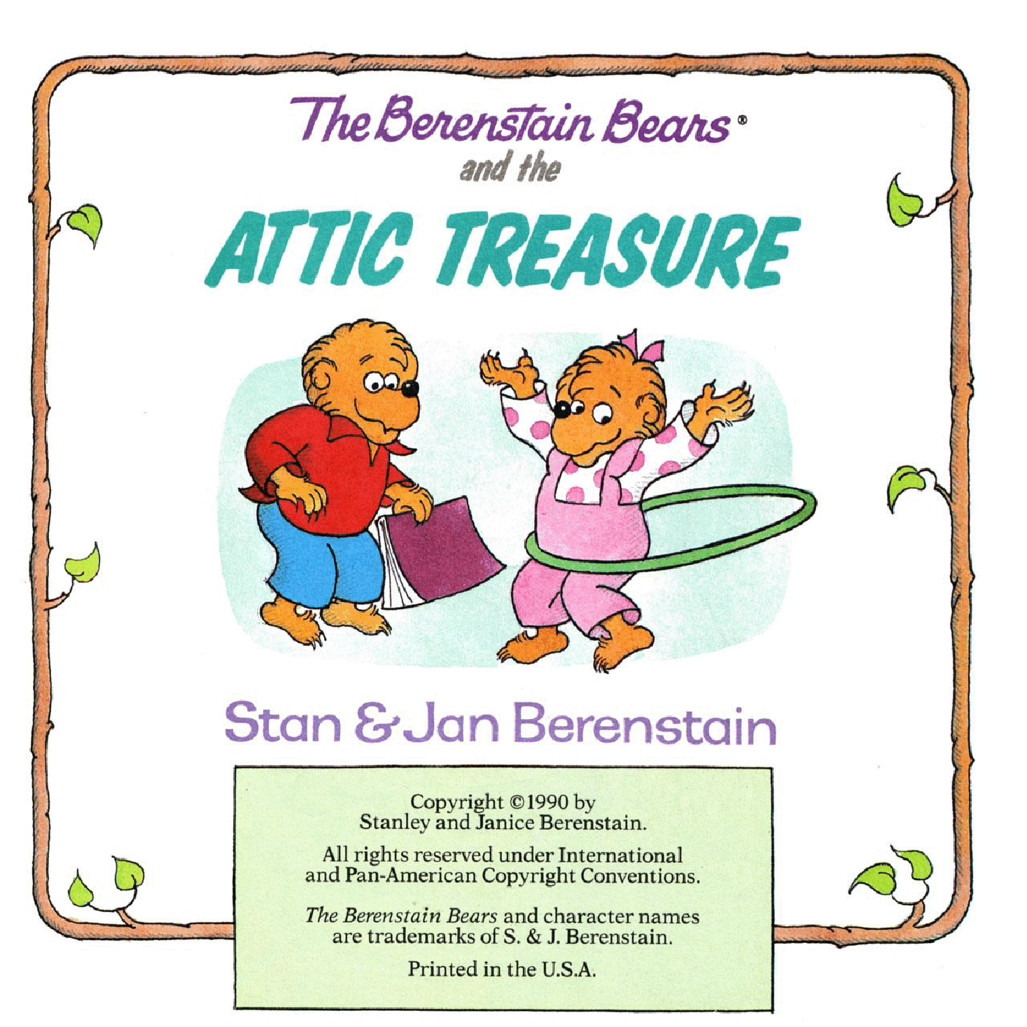 The Berenstain Bears and the Attic Treasure.1990.c2c.getfreedregs.pdf,第3页预览