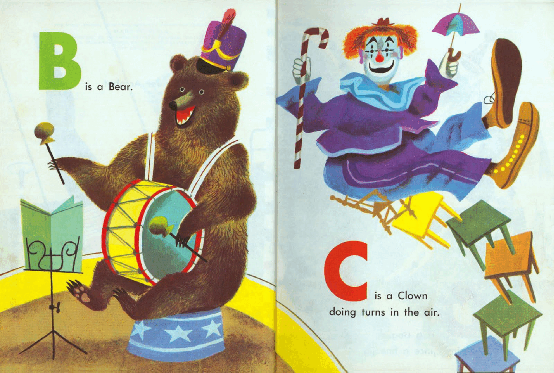 The Circus ABC (1955) (Little Golden Book) (goldengems).pdf,第4页预览