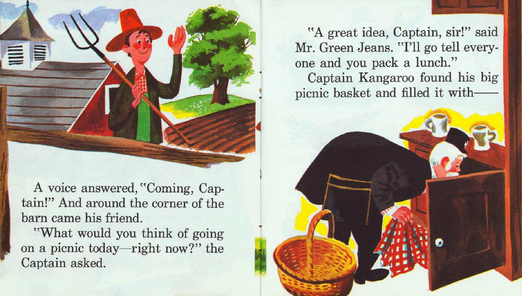 Tell-A-Tale 2610 - Captain Kangaroo's Picnic (1959) (goldengems).pdf,第4页预览