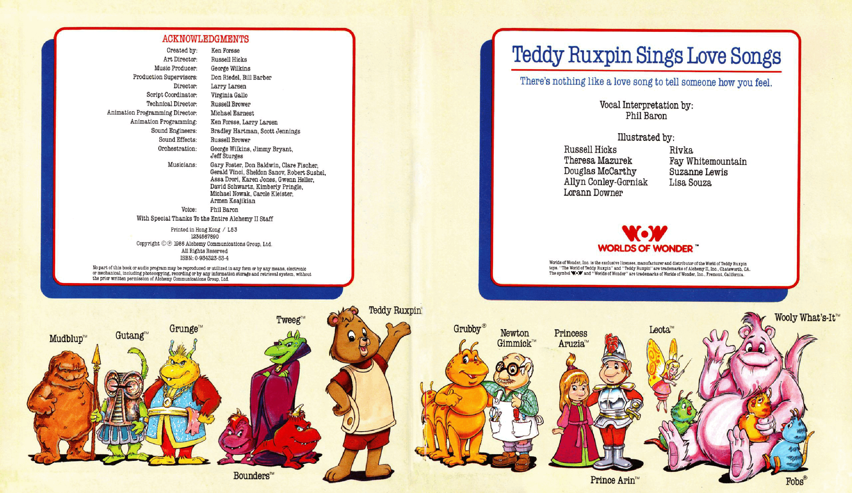 Teddy Ruxpin Sings Love Songs.1986.Worlds of Wonder.c2c.GETFREEDREGS.pdf,第2页预览