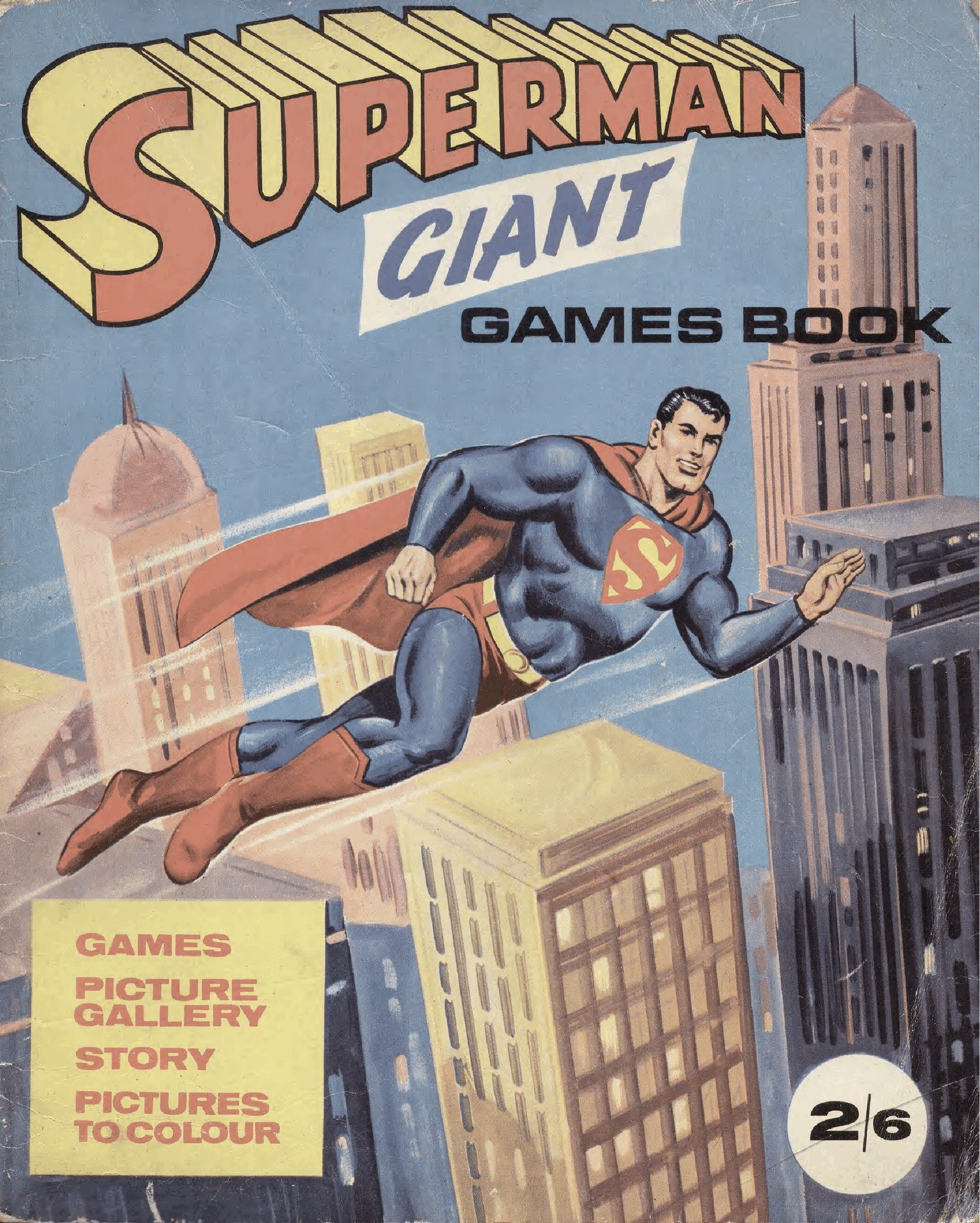 Superman Giant Games Book (1967) (WDL) (missing centre pages).pdf,第1页预览