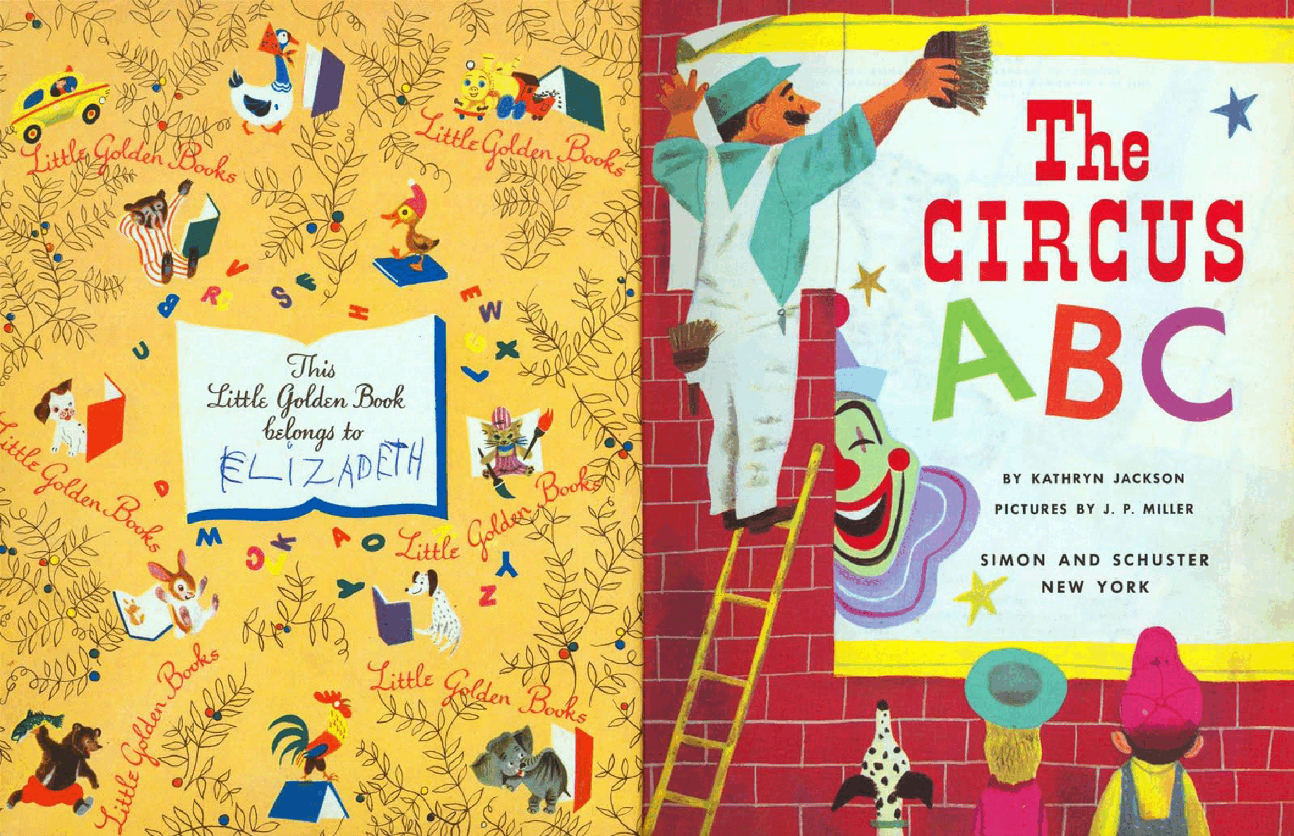 The Circus ABC (1955) (Little Golden Book) (goldengems).pdf,第2页预览