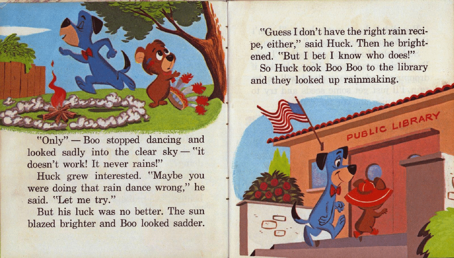 Tell-A-Tale #2611 - Hanna-Barbera's Huckleberry Hound - The Rainmaker.pdf,第4页预览