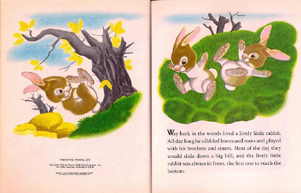 The Lively Little Rabbit (Little Golden Book 551) (1973).pdf,第3页预览