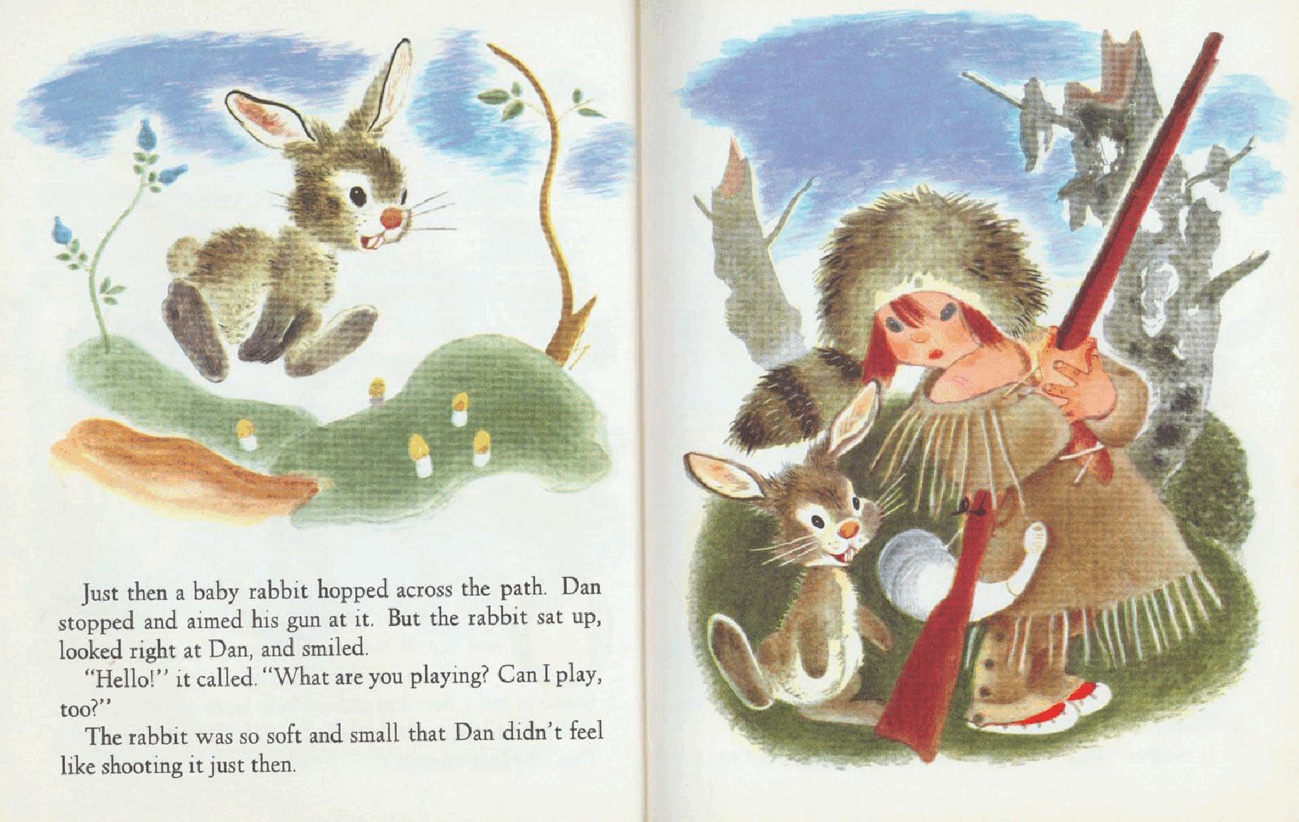 The Little Trapper (1950) (Little Golden Book) (goldengems).pdf,第3页预览